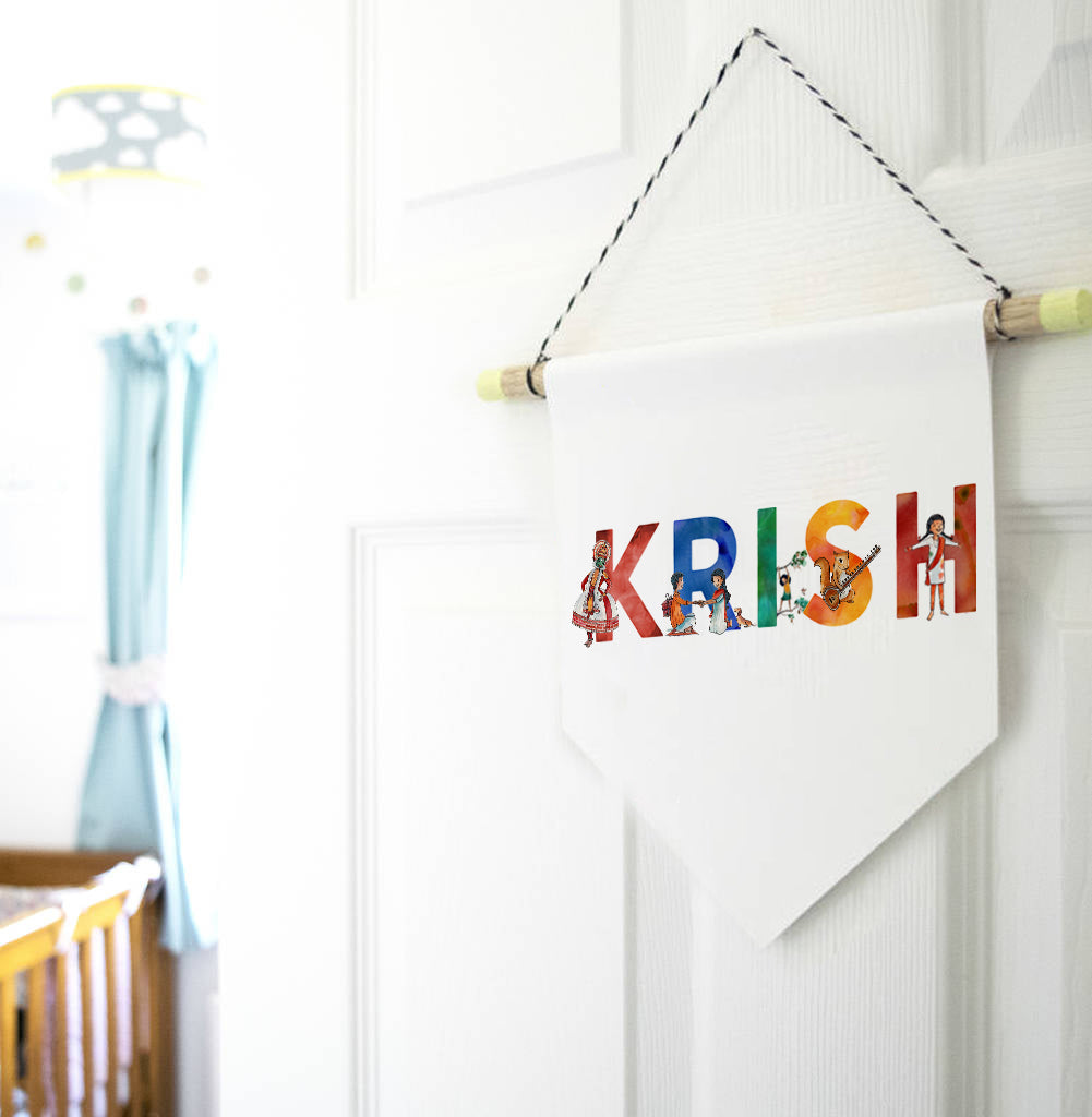 Personalised Name Poster + Story Book